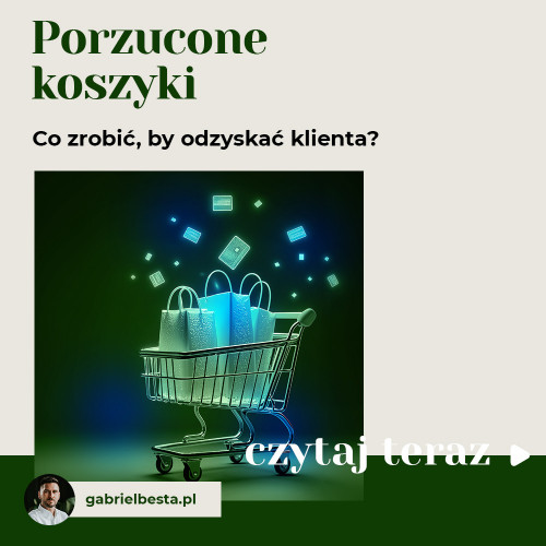 Porzucone koszyki w sklepie internetowy - co zrobić, by odzyskać klienta?